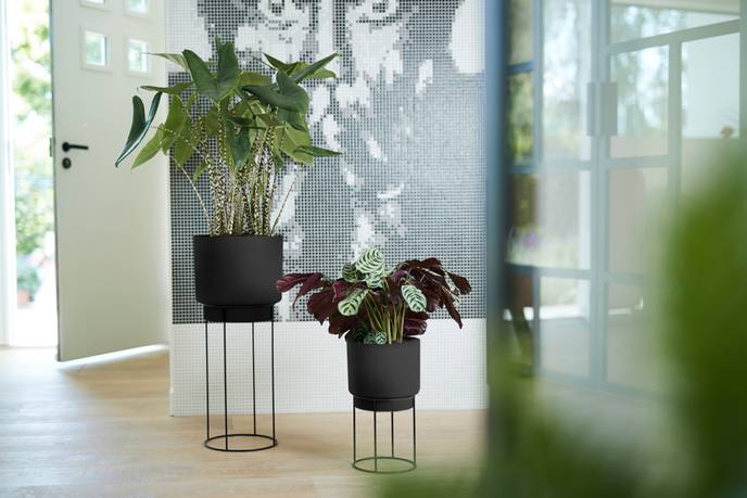 b.for studio round 30cm living black